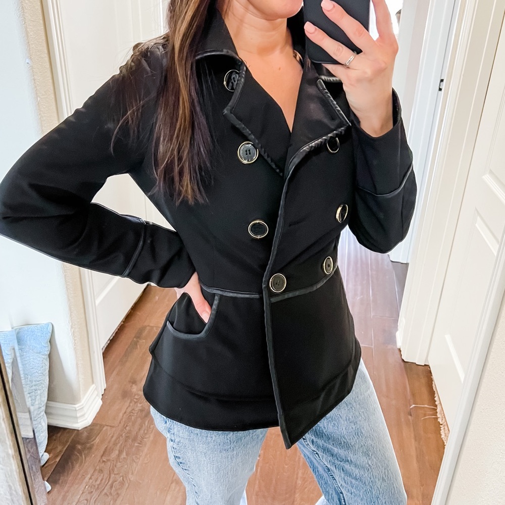 Black Pea Coat